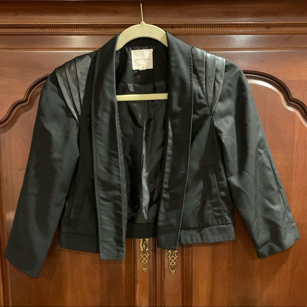 Silence + Noise UO Edgy Cropped Blazer